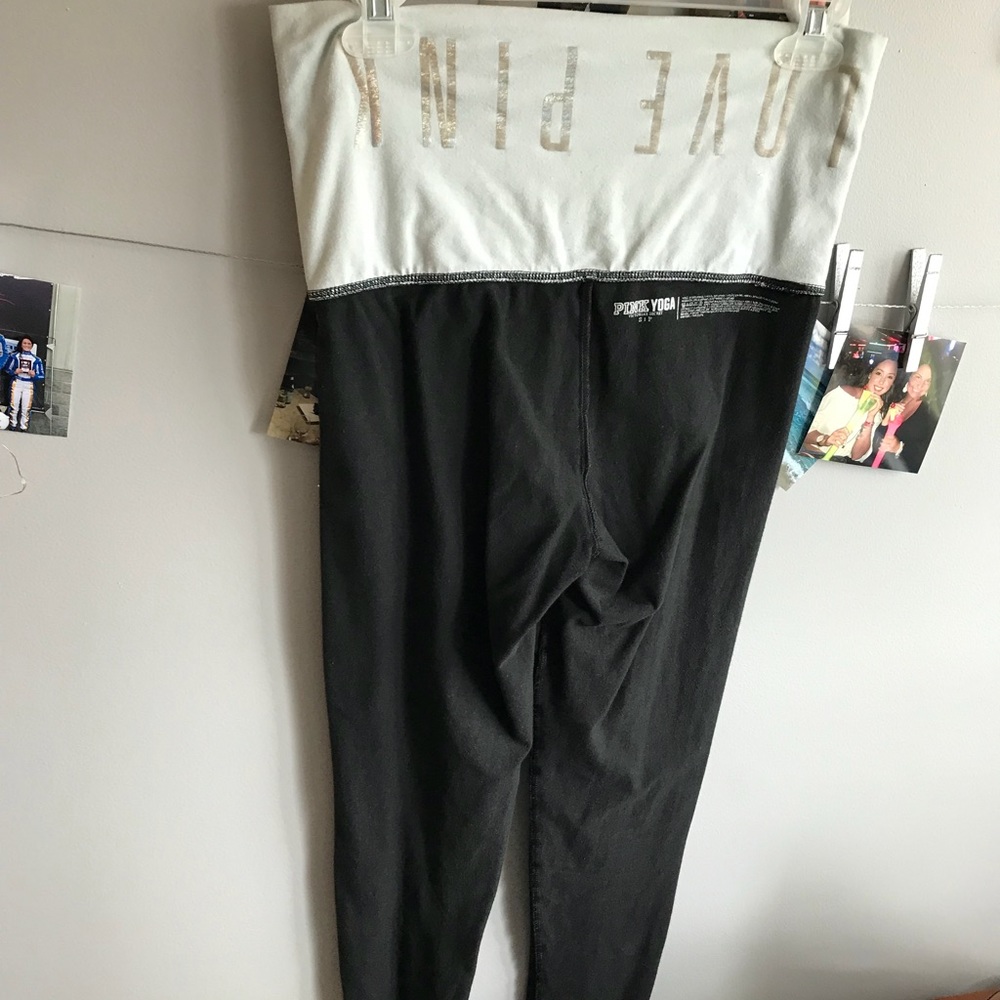 PINK Fold Over Leggings